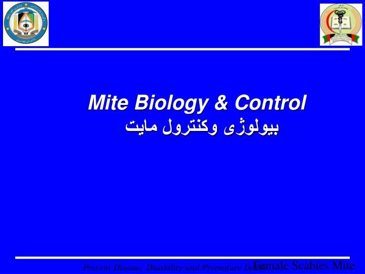 mite biology control