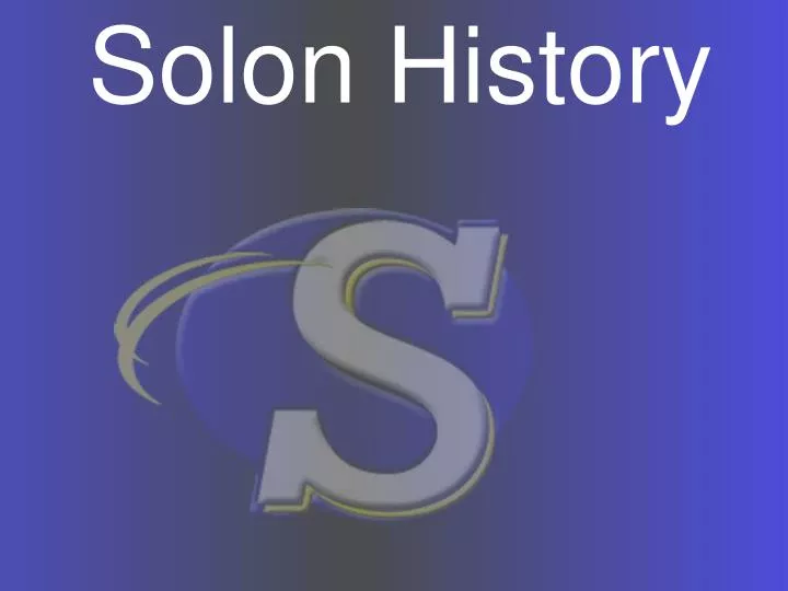 solon history