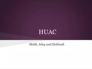 HUAC