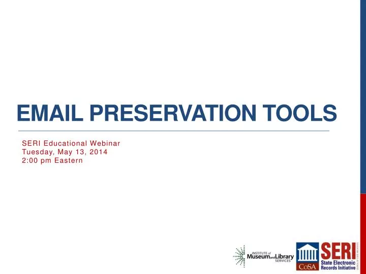 email preservation tools