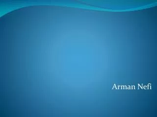 arman nefi