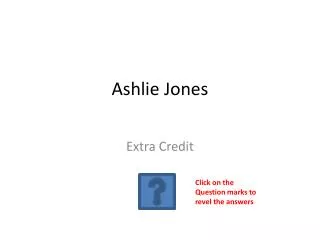 Ashlie Jones