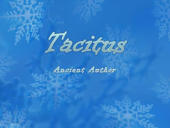 tacitus