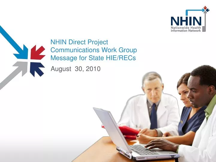 nhin direct project communications work group message for state hie recs