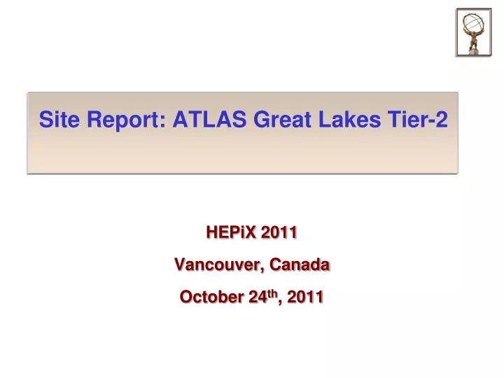 site report atlas great lakes tier 2