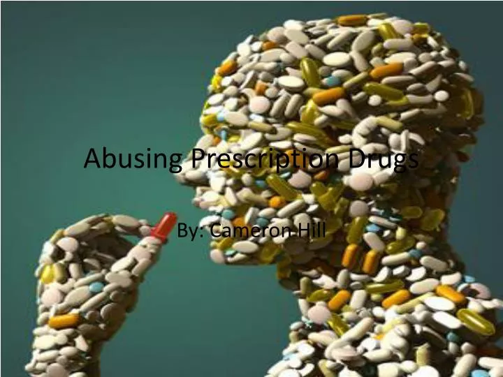 abusing prescription drugs