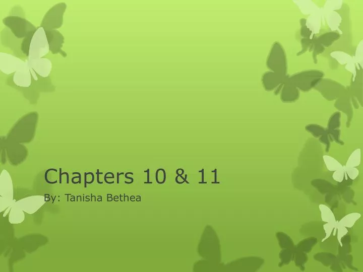 chapters 10 11