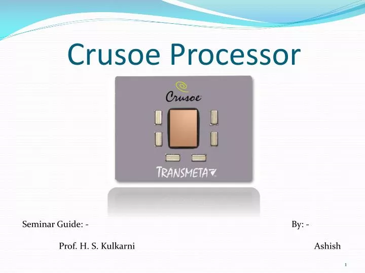 crusoe processor