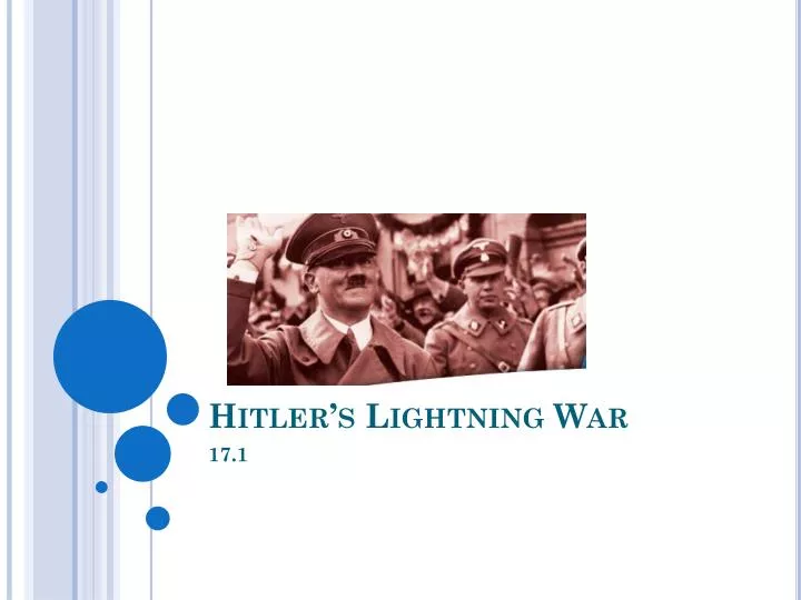 hitler s lightning war