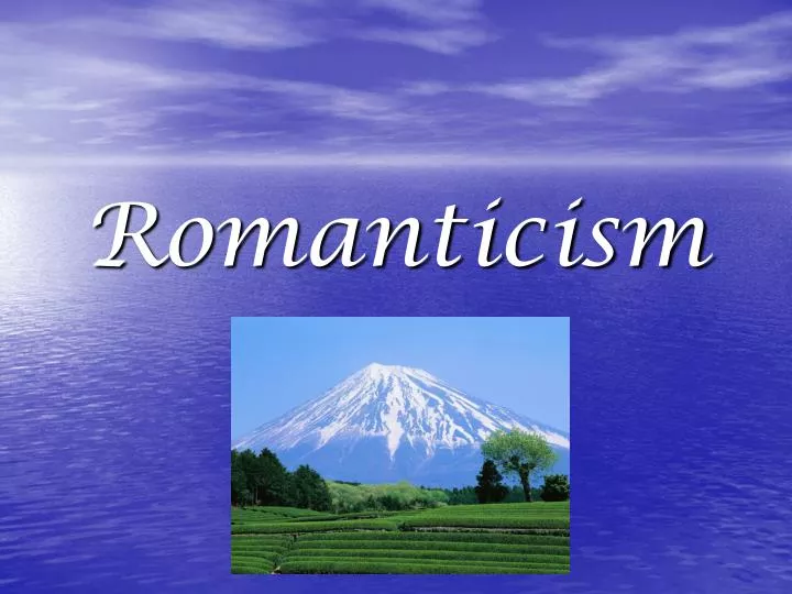 romanticism