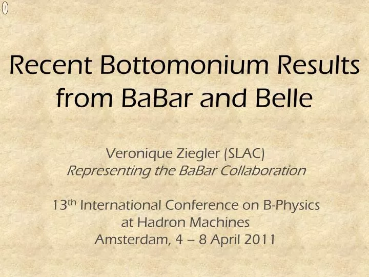 recent bottomonium results from babar and belle