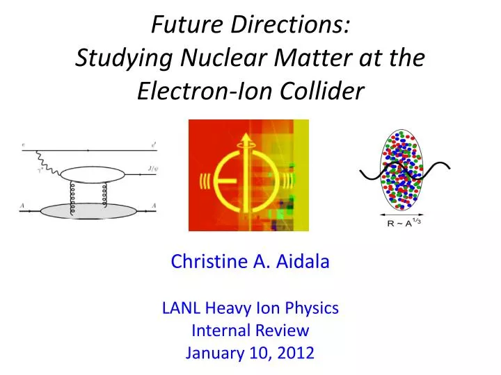 future directions studying nuclear matter at the electron ion collider