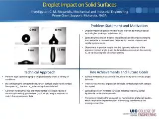 Droplet Impact on Solid Surfaces