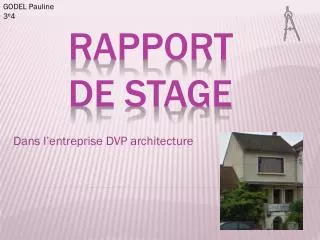 Rapport de stage