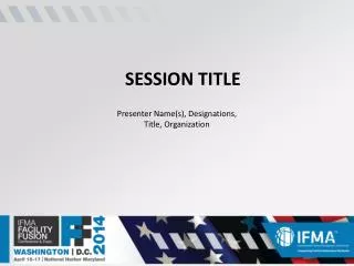 SESSION TITLE