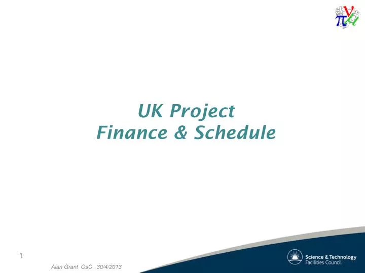 uk project finance schedule