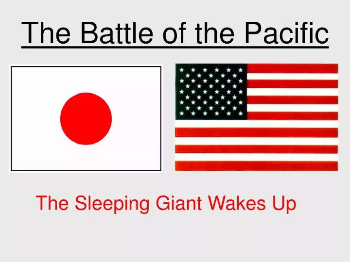 the battle of the pacific