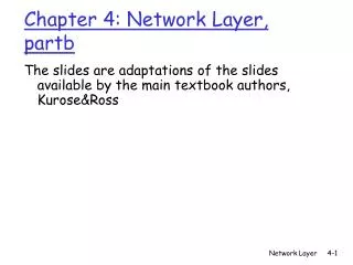 Chapter 4: Network Layer, partb