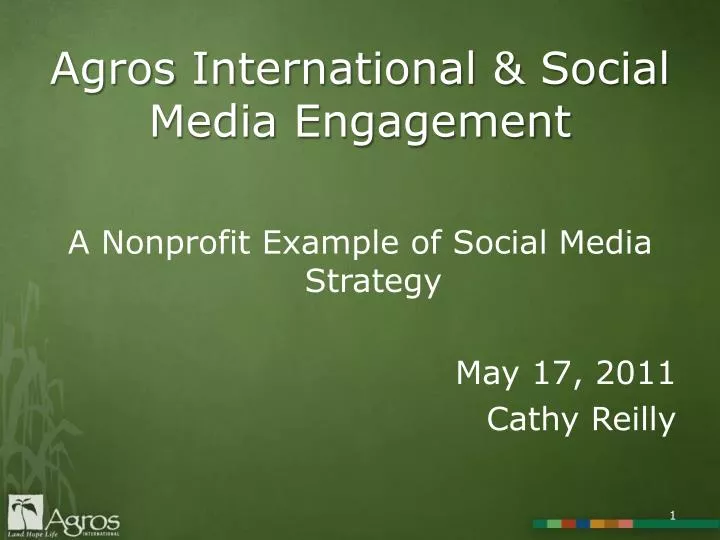 agros international social media engagement