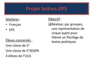 Projet lettres-EPS