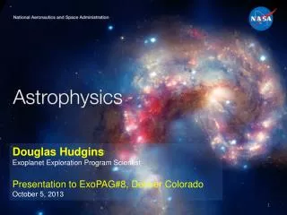 Douglas Hudgins Exoplanet Exploration Program Scientist