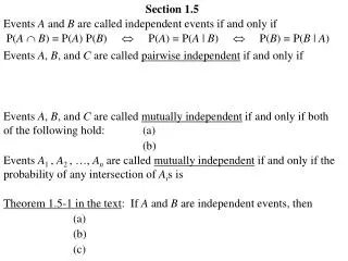 Section 1.5