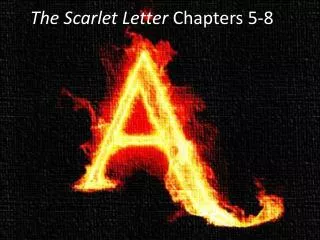 The Scarlet Letter Chapters 5-8