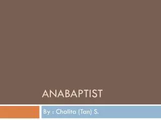 AnabaptisT