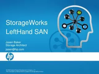 StorageWorks LeftHand SAN