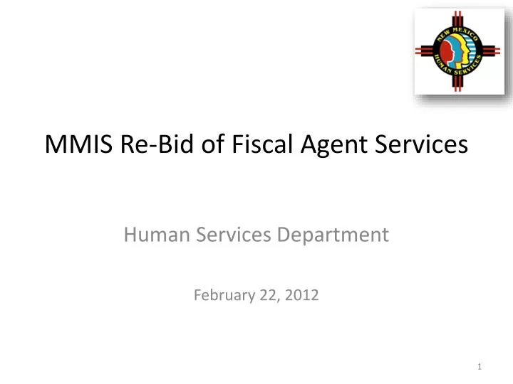 mmis re bid of fiscal agent services