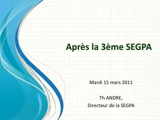 apr s la 3 me segpa