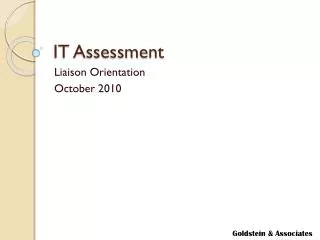 IT Assessment