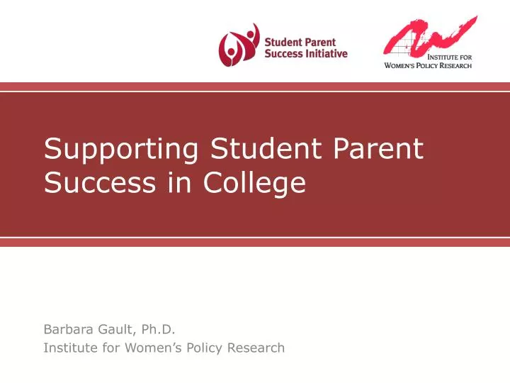 supporting student parent success in college