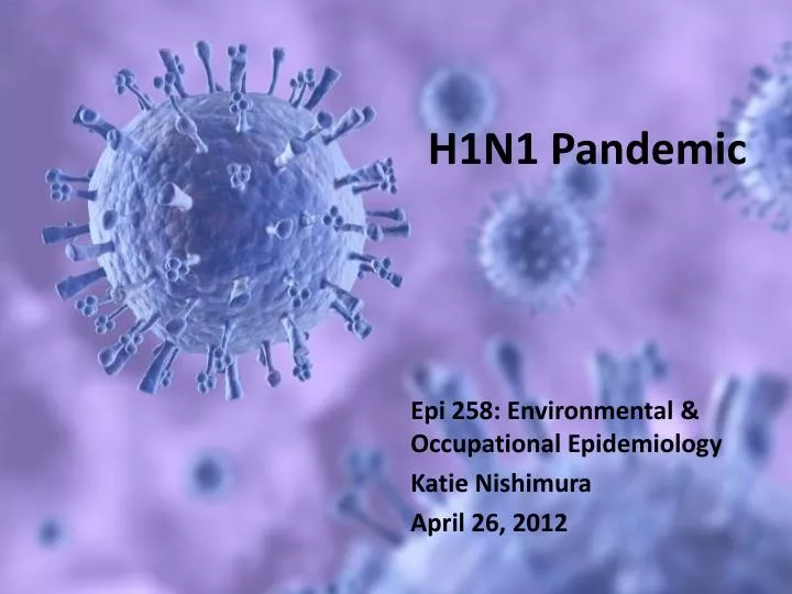 h1n1 pandemic