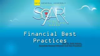 Financial Best Practices