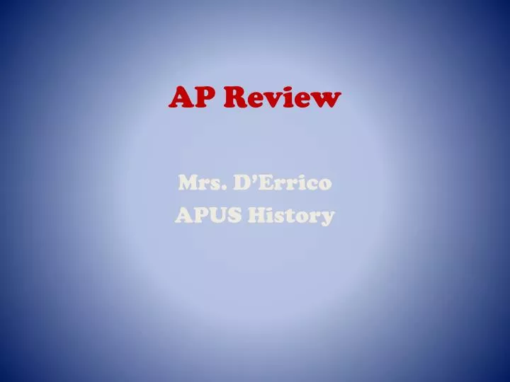 ap review