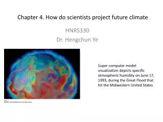 chapter 4 how do scientists project future climate