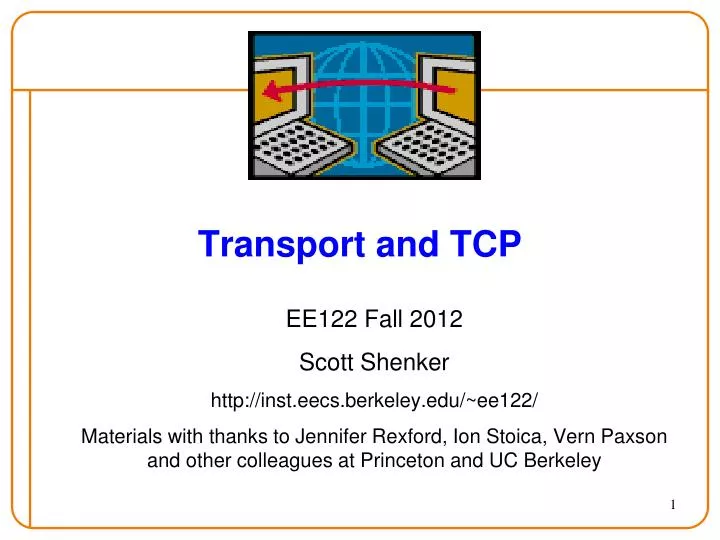 transport and tcp