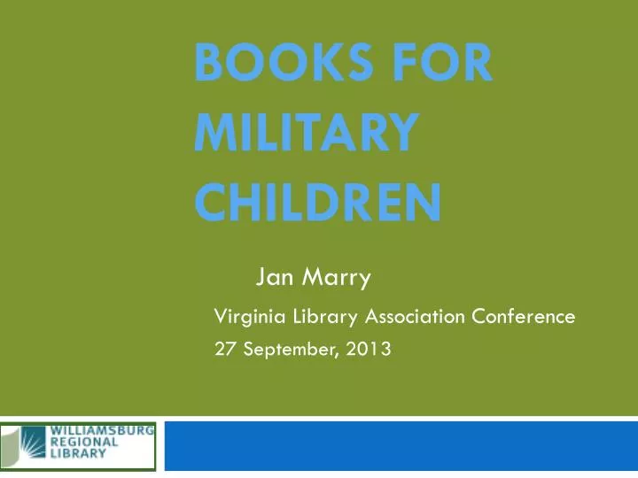 books for military children