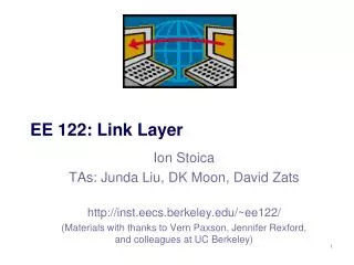 EE 122: Link Layer
