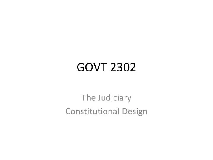 govt 2302