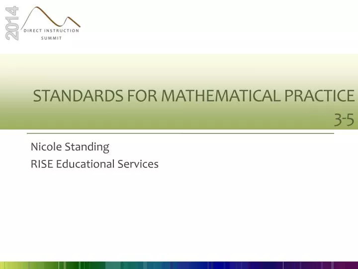 standards for mathematical practice 3 5