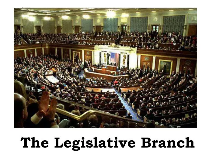 the legislative branch