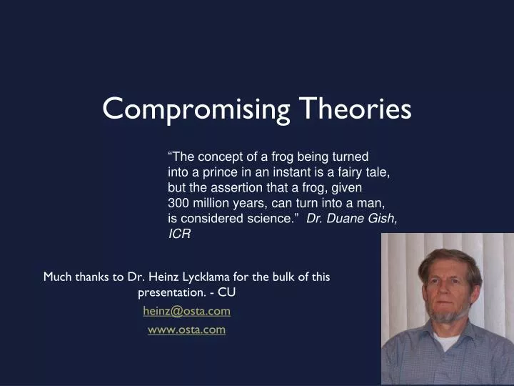 compromising theories