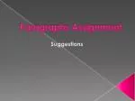 Paragraphs Assignment - slide 1