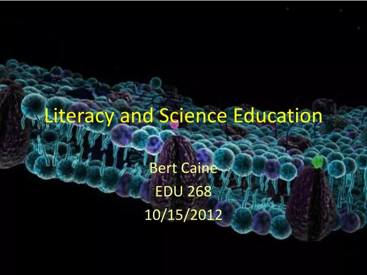 literacy and science education