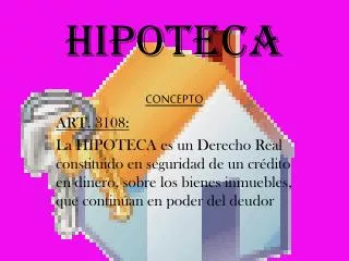 hipoteca
