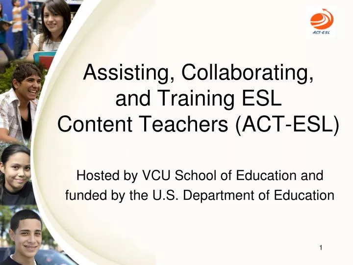 assisting collaborating and training esl content teachers act esl