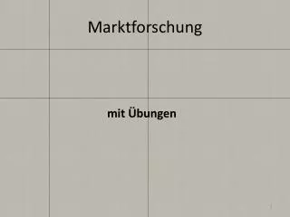 marktforschung