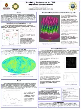 Simulating the Interferometer